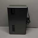 NineSky Dehumidifiers for Home, 95 OZ Water Tank, (1000 sq.ft) Dehumidifiers for Bathroom Bedroom Basement with Auto Shut Off,7 Colors LED Light(Gray)