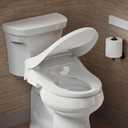 Kohler PureWash E880 Round-Front Bidet Toilet Seat With Remote, Warm Water, Quiet-Close Lid Prevents Slamming, Easy Installation with Quick-Release, Self-Cleaning Wand, Adjustable Water Pressure