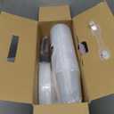 350 Pcs Clear Plastic Plates For Party, Clear Disposable Plates Set, 50 Of Each 9" Dinner Plate Set, 7" Dessert Plate, Cups, Napkins & Cutlery Plastic Dinnerware Set Exquisite