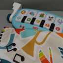 Fisher-Price Baby Musical Toy Set Glow and Grow Kick & Play Piano Gym Blue Playmat with 2 Rattle Maracas for Newborns Ages 0+ Months