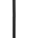 Free Standing Bathroom Toilet Paper Holder Stand with Reserve, Stainless Steel Pedestal Tissue Roll Holder, Black 