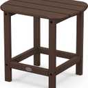 POLYWOOD SBT18MA South Beach 18" Outdoor Side Table, Mahogany