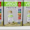 Vega Protein Shakes Ready to Drink, Vanilla - Plant Based Vegan Nutrition Shake with Veggies, Greens, Vitamins & Minerals, Gluten Free, Dairy Free, Soy Free, Vegetarian, Non GMO, 11 Fl Oz (12 Count), Best By: 05 APR 2021