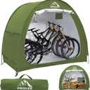 Bike Shed 6.6FT Waterproof 210D Oxford Fabric, Bike Storage with Window Design for Outdoor Storage, Bike Storage Tent for 2-3 Bikes, Outdoor Storage Waterproof