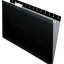 Pendaflex Reinforced Hanging File Folders, Legal, Black, 25/Box