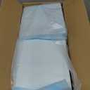 Amazon Basics Dog and Puppy Pee Pads with 5-Layer Leak-Proof Design and Quick-Dry Surface for Potty Training, Standard Absorbency, X-Large, 28 x 34 Inch - Pack of 60, Blue & White