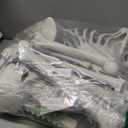 UMEELR 5.9FT Poseable Life Size Skeleton, Plastic Full Size Human Skeleton with Movable Joints for Halloween Garden Party Decoration