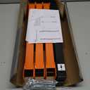 Ultrawall Wall Mount Wood Organizer and Lumber Storage Metal Rack with 3-Level - Indoor & Outdoor Use, 2 Pack