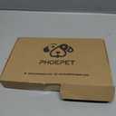 PHOEPET No Pull Dog Harness, Unique Colors Reflective Adjustable Dog Vest, with Soft Training Handle Metal Clips for Small Medium Large Dogs (Mint Green Base & Pink Straps,S)