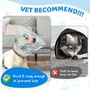 Supet Dog Cone Collar After Surgery to Stop Licking: Adjustable Recovery Elizabeth Collar Alternative for Large Medium Small Dogs, Plastic Pet Head Neck Cone (L)