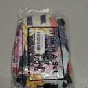 6 Pcs Chicken Diapers for Indoor Chickens Reusable Washable Duck Diapers with Bowtie Adjustable Ducklings Pet Poultry Potty Training Clothes for Rooster Chicken Geese(Classic,M)