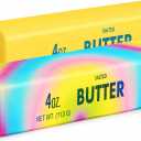 2Pcs Butter Squishy Toy, Realistic Butter Stick Slow Rising,Soft PU Foam Squeeze Stress Relief Toy,Cute Food Fidget Toy for Desk,Office,School,Party Favors & White Elephant Gifts