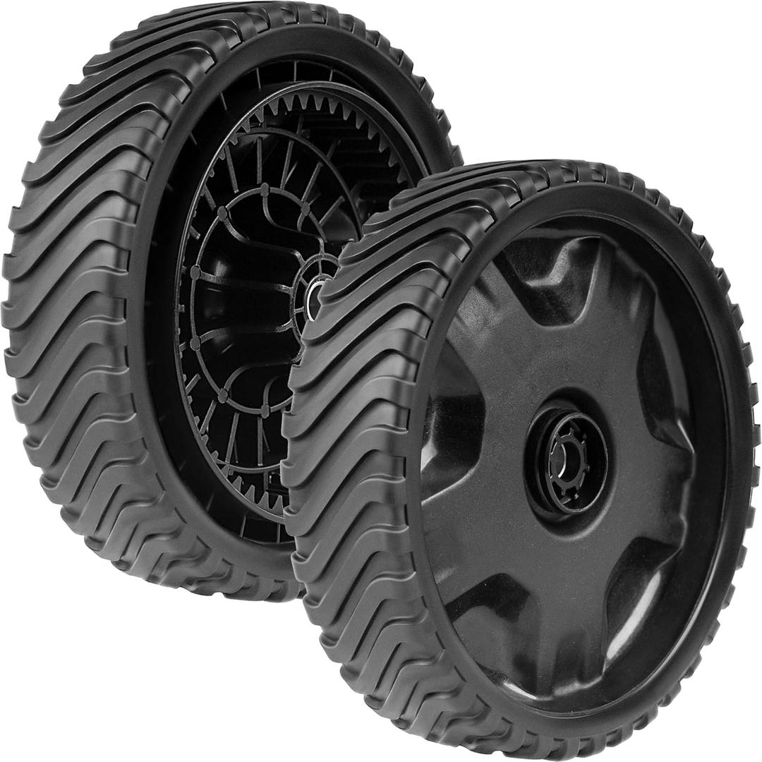634-05039 Lawn Mower Wheels Fit for Troy-Bilt MTD Craftsman Cub Cadet Lawn Mower, Replaces 634-06986, 703386, 634-0244, 734-04475, 2 Pack