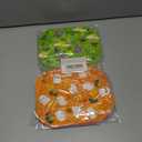 2 x WorldBazaar Halloween Paper Food Trays 60PCS Halloween Serving Trays Disposable Treat Snack Holder Trays Decorations Trick or Treat Party Supplies