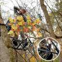 4 Set Plastic Archery Tree Stand Branch Holders Adjustable Hunting Branch Support Accessories for Tree Stand Platform Hunting Blind Accessories