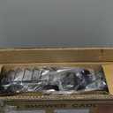 Corner Shower Caddy Tension Pole: Adjustable Rustproof 4-Tier Inside Bathroom Organizer - 47-121 inch Quick Installation Bathtub Shelves for Shampoo Storage - Rod Floor Standing Bath Rack - Black