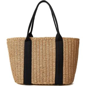Women Small Straw Bags Summer Beach Tote Bag Handmade Woven Hobo Purse Handbag