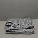 YnM Weighted Blanket,Heavy 100 Percent Oeko-Tex Certified Cotton Material(Blue White, 41''x60'' 6 lbs), Two Persons Sharing Use Bed | A Duvet Included