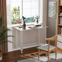 Acrylic Desk Computer Laptop Table, Writing Desk Console Entrance Table for Home Office Study Desk (Clear, 39.4W19.7D29.5H)
