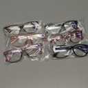 CCVOO Reading Glasses for Women/Men, Eyeglasses, Blue Light Readers for Women/Men, Computer Eye Glasses, Cheaters, Magnification Strength: 1.25 x