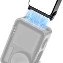 ULANZI LM18 Mini LED Action Camera Vlogging Light Video Light Waterproof Photography Magnetic Fill Lighting for DJI Osmo Action 3/4/5 Camera Cage Accessories and Osmo Pocket 3/4Accessories