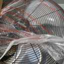 BEESTAR 20 inch High Velocity Wall Mount Fan,Industrial Fan with 3 Speed Commercial Ventilation,Easy Operation and 270 Degree Tilting,Metal Fan for Warehouse,Greenhouse, Workshop and Basement