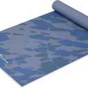 Gaiam Yoga Mat - Premium 6mm Print Extra Thick Non Slip Exercise & Fitness Mat for All Types of Yoga, Pilates & Floor Workouts (68"L x 24"W x 6mm Thick)