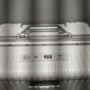 Nobl Travel Carry on Luggage, Zipperless Aluminum Frame, TSA Locks
PC Hard Shell Suitcase, Airline Approved, 360° Spinner Wheels, USB Charging Port, Cup & Phone Holder, 22.5x15x9.5, Ivory