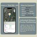 Jasullminral Pet and Cat Tracker, Locator for Pet iOS, Smart Location Tracking Collar, Map Reality,Works Worldwide with Any Collar, No Other Fees, Own Software,Find My