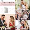 Cituarko Happily Ever After Wedding Candles 2025 Wedding Gifts for Newlyweds Couples, Bride, Groom, Bridal Shower Gifts - Engagement Presents for Bride to Be, Lavender Candle 6 Oz