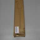 2PCS Acacia Wooden Spoons For Cooking-14 Inch Smooth Finish Cooking Spoons-Comfortable Grip Wood Spoons for Cooking - Non-Stick Cooking Utensils (Spoon + Corner spoon)