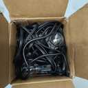 Brightown 52FT Solar String Lights Outdoor Waterproof, Patio Lights with Remote and 15+1 LED Shatterproof Bulbs, Dimmable & Timable, 3 Light Modes, Solar Lights Outdoor for Yard Garden Camping Party