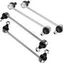 Sway Bar Links, 4 Pcs K750123 K90345 Front Rear Stabilizer Sway Bar End Link Compatible with 2012-2017 Toyota Camry 2013-2018 Avalon Lexus ES350 ES300h