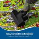 Booooom Jackson Kids Car Rug - 79"x39" Play Mat for Toy Cars, Non-Slip Playroom Rug