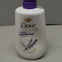Dove Body Wash with Pump Relax Lavender Oil & Chamomile For 24hr Lotion-Soft Skin Moisturizing Skin Cleanser with No Sulfates No Parabens 30.6 Oz