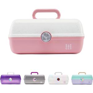 Caboodles On-The-Go-Girl Case (Funfetti Flitter Over Dusty Rose)