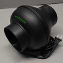 VIVOSUN M4 4-Inch Inline Duct Fan, 195 CFM Ventilation Fan with EC Motor, Adjustable Speed, Energy-efficient Vent Blower for HVAC, Grow Tent, Hydroponics