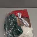 XOYTN 6pack Christmas Stockings, 18inch Large Personalized Cable Knitted Xmas Hanging Stocking Decorations with Leather Patches Custom Name for Holiday Christmas Party Family Decor (Red Green White)