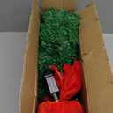 Juegoal 24 Inch Mini Christmas Tree Set, Table Top Artificial Christmas Trees with 50 LED Lights, Ornaments and Red Berries, Best DIY Christmas Decorations (Green)