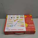 KIDWILL Tool Kit for Kids, 36-Piece Wooden Toddler Tools Set Includes Tool Box, Montessori Educational Stem Construction Toys for 2 3 4 5 6 Year Old Boys Girls, Best Birthday Gift for Kids