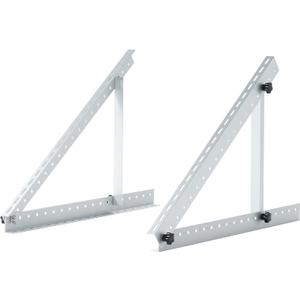 JJN 41" Solar Panel Mount, 0 to 90 Adjustable Solar Panel Mounting Brackets, Aluminum Stand Supports Single Panel from 100W to 300W with Foldable Tilt Legs for Flat roof, Ground,RV Boat