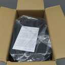 TIPGO Slim Bathroom Trash Can with Lid Soft Close, Step Pedal, 6 Liter / 1.6 Gallon Stainless Steel Trash Bin, Small Garbage Cans for Bedroom, Office, Kitchen (Matte Black)