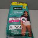 Depend Fresh Protection Adult Diapers, Incontinence & Postpartum Bladder Leak Underwear for Women, Disposable, Maximum, Large, Blush, 28 Count, Packaging May Vary