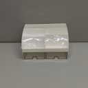 Makeup Organizer with Drawers, Cosmetic Storage for Dresser Vanity and Bathroom Countertop, Beauty Holder for Lipstick Brush, Skincare Organizer for Vanity, Cosmetic Display Case (White)