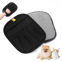 Pet Hair Removal Glove, 2025 Upgraded FiveFinger Electrostatic Grooming Tool for Cats & Dogs, Reusable Magic Fur Remover for Furniture, Car, Couch & Clothing, Essential Pet Grooming Supplies (1)