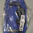 2 in 1 Foldable Shopping Cart with Wheels for Groceries, 25kg Grocery Cart on Wheels Collapsible Shopping Carts for Groceries Waterproof Oxford Travel Bag Reusable (Blue)