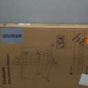 Baby Bassinet Bedside Sleeper, Upgraded Stability Bedside Crib with Full Mesh Sides, Soft Sheet, 6-Height Adjustment, Storage Basket, Easy Folding Portable Bassinet for Newborns, Gray (Grey)