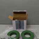 Yaomiao 6.3 Inch Sprinkler Head Protector Plastic Sprinkler Spray Guard Doughnut Green Nylon Guards for Reduce Damage from Cars and Lawn Mowers, for Use on Rotary Type(2 Pcs)