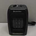 Comfort Zone CZ442E Personal Energy Save Ceramic Heater - 1500W Portable with Adjustable Thermostat, Tip-Over Switch & Overheat Protection, Black