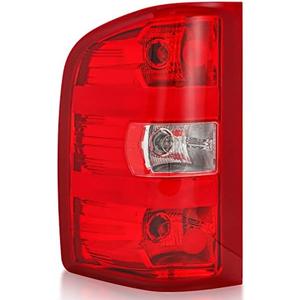 Tektend Tail Light Assembly Compatible with 2007-2013 Chevy Silverado 1500 2500HD 3500HD Pickup Truck Taillights Factory Style Rear Brake Lamps OE Replacement, Driver Side